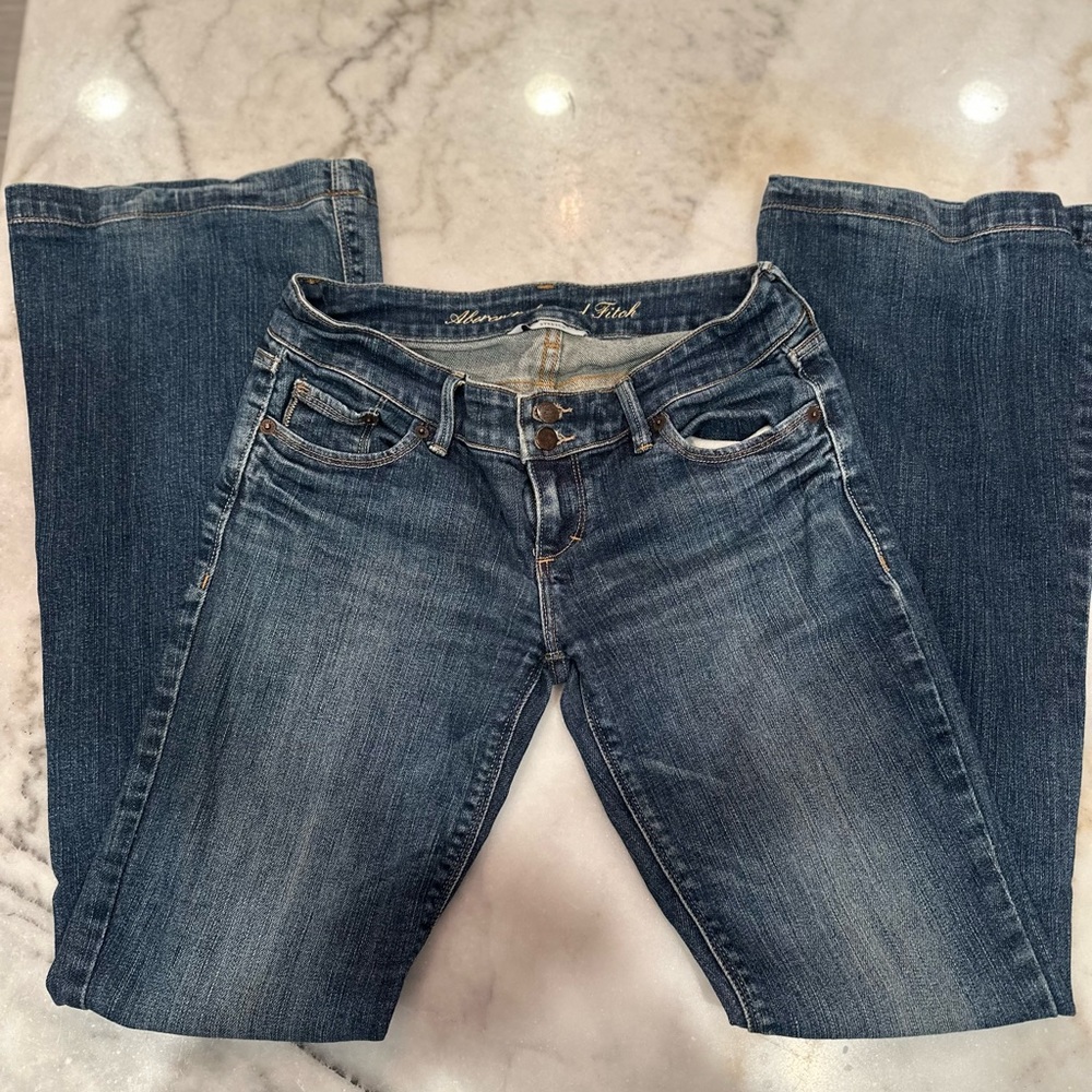 Abercrombie and Fitch jeans,  bootcut, Size 0